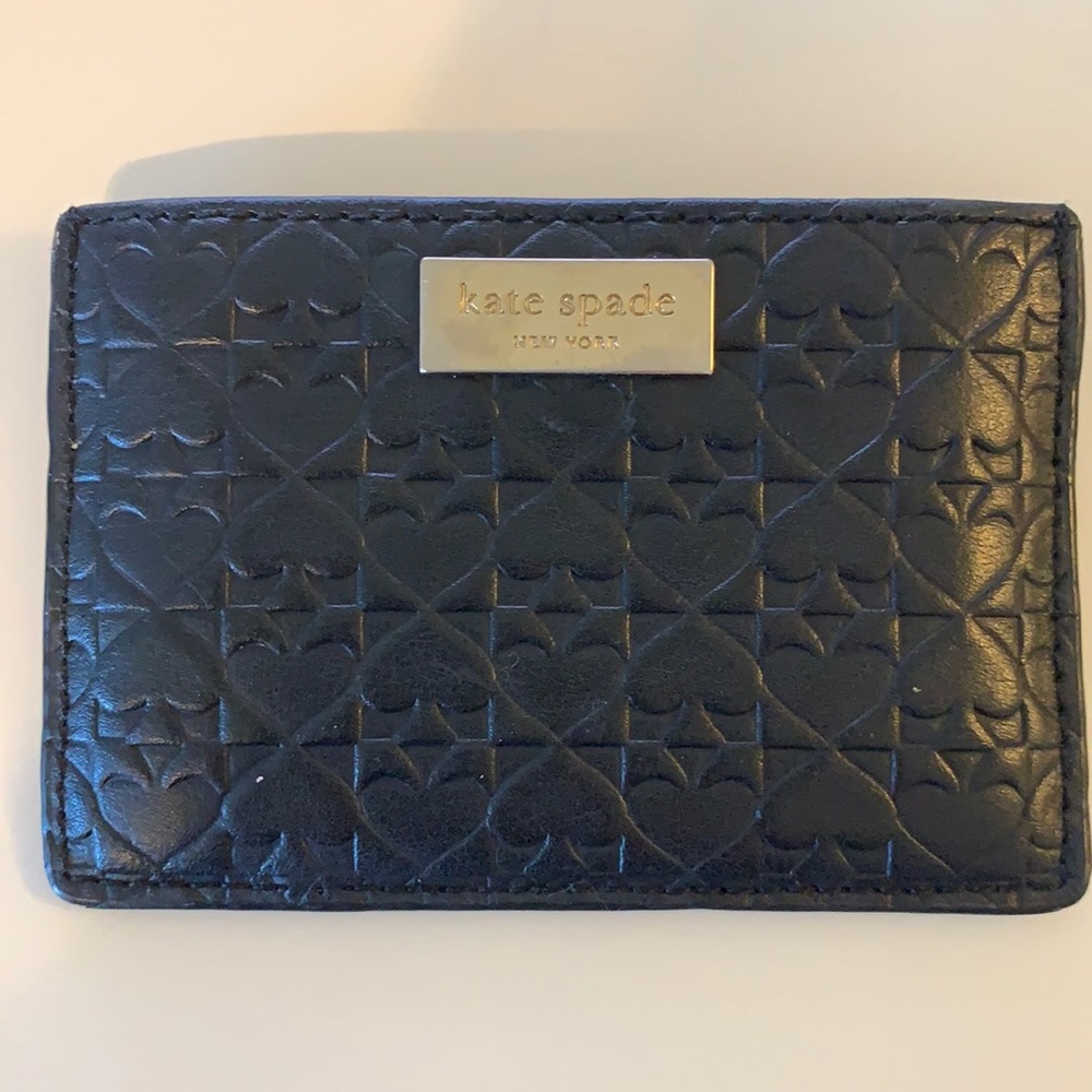 Kate Spade black cardholder